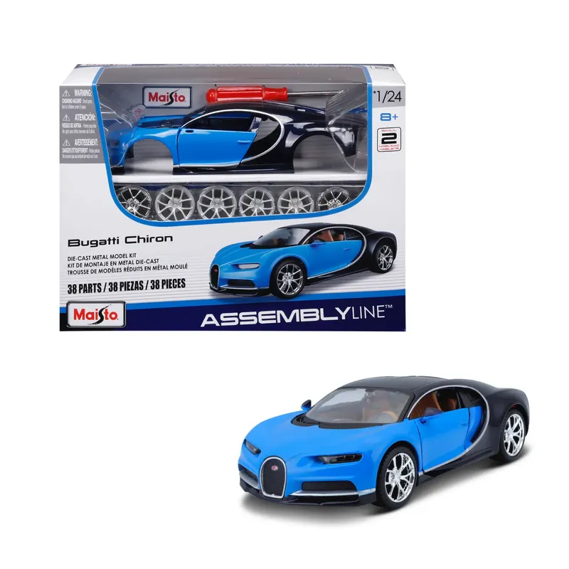 Bugatti Chiron - Byggsats - Assembly Line - Maisto - 1:24