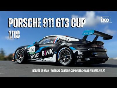 Porsche 911 GT3 Cup #14 - Robert de Haan - Porsche Cup Germany 2024 - Ixo - 1:18
