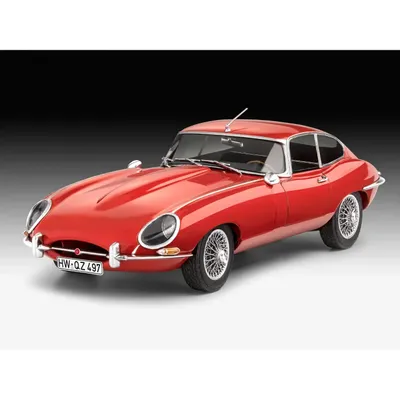 Jaguar E-Type (Coupé) - Byggmodell - 07668 - Revell - 1:24