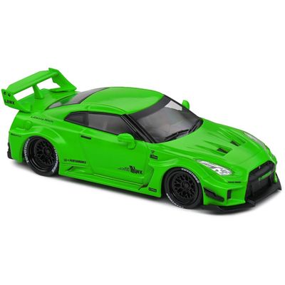 Nissan GT-R (R35) LB Work Silhouette - Grön - Solido - 1:43