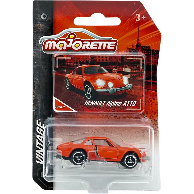 Renault Alpine A110 - Orange - Vintage - Majorette - 7 cm