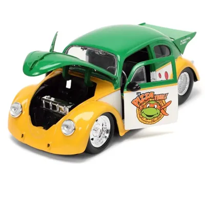 Michelangelo & 1959 Volkswagen Drag Beetle - Jada - 1:24