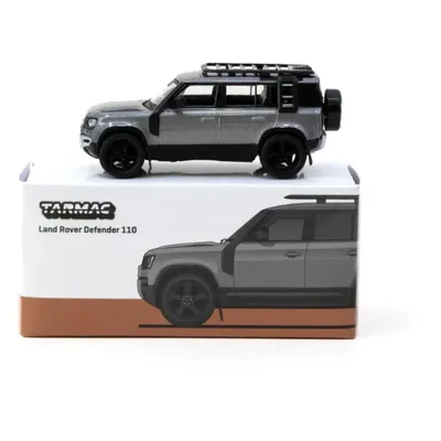Land Rover Defender 110 - Gråmetallic - Tarmac Works - 1:64
