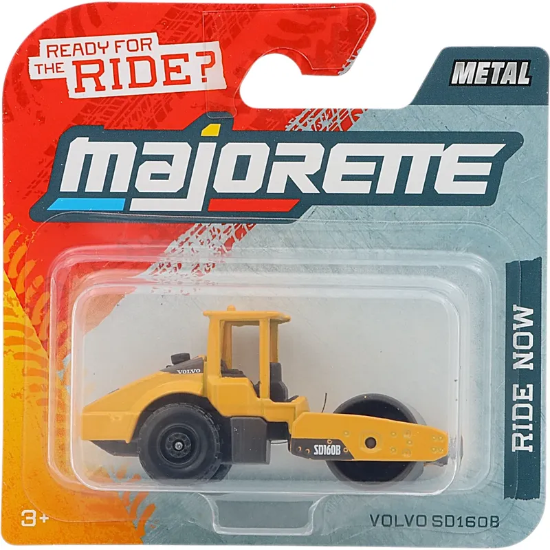 Volvo SD160B - Gul - Street Cars - Majorette