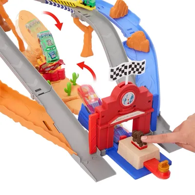 Rescue Road Raceway - Disney Pixar Cars - Mattel