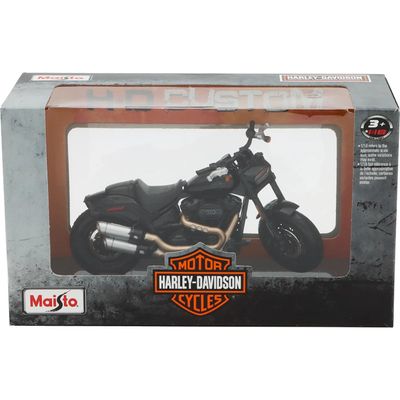 2022 Fat Bob 114 - Harley-Davidson - Svart - Maisto - 1:18