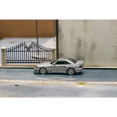 MB SL 500 Koenig Specials - Silver - Tarmac - 1:64