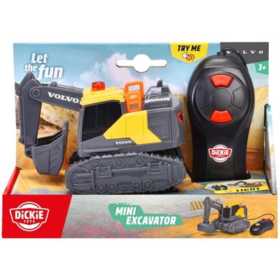 Sladdstyrd grävmaskin - Mini Excavator - Dickie Toys