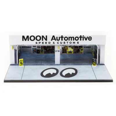 Pit Garage Diorama - Mooneyes - Tarmac Works - 1:64