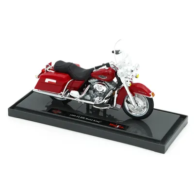 1999 FLHR Road King - Harley-Davidson - Röd - Maisto - 1:18