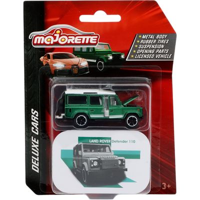 Land Rover Defender 110 - Grön - Deluxe Cars - Majorette