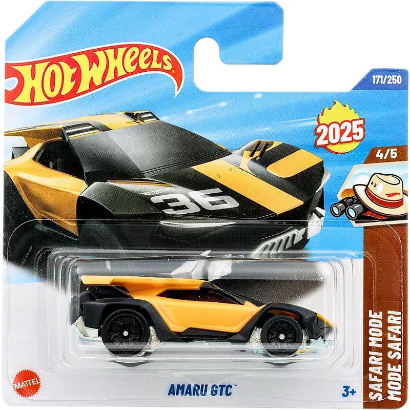 Amaru GTC - Gul - Safari Mode - Hot Wheels