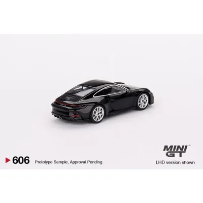 Porsche 911 GT3 Touring - Svart - 606 - Mini GT - 1:64