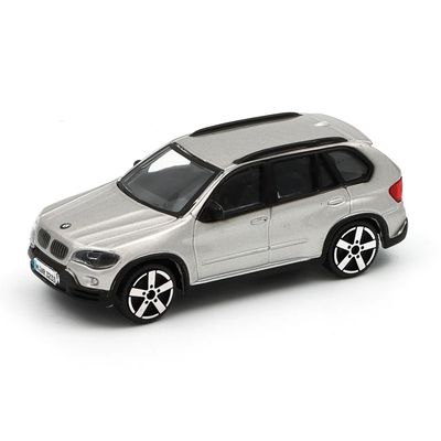 BMW X5 - 2007 - Silver - Bburago - 10 cm