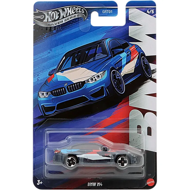 BMW M4 - Blå - BMW Series - Hot Wheels