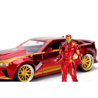 Iron Man & 2016 Chevy Camaro - Avengers - Jada Toys - 1:24