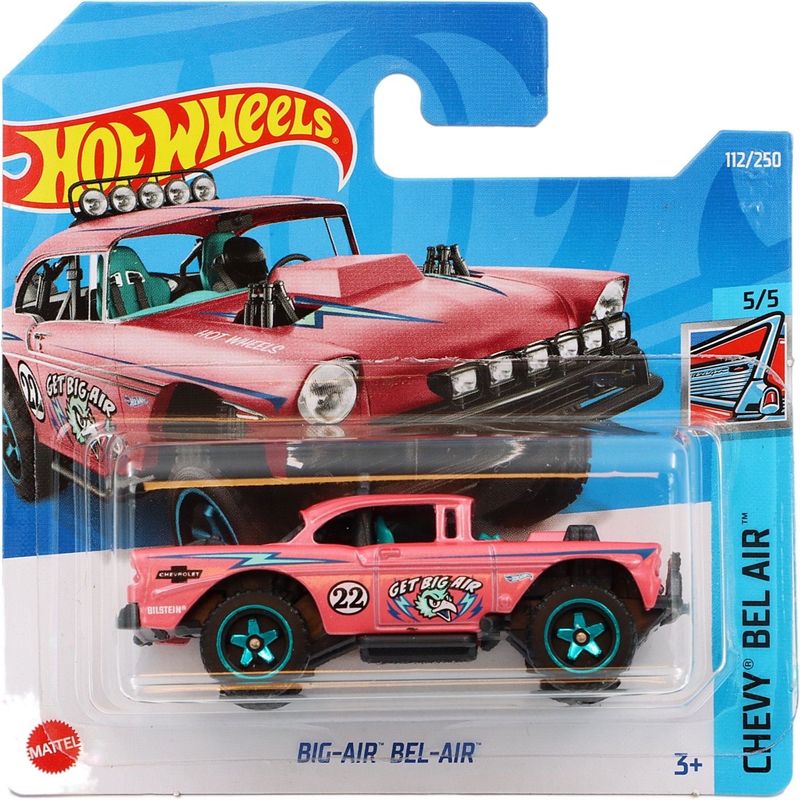 Big-Air Bel-Air - Rosa - Hot Wheels