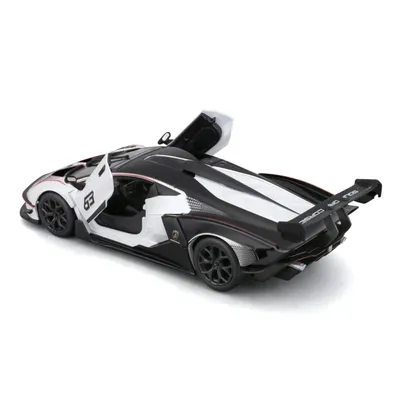 Lamborghini Essenza SCV12 - Vit / Svart - Bburago - 1:24