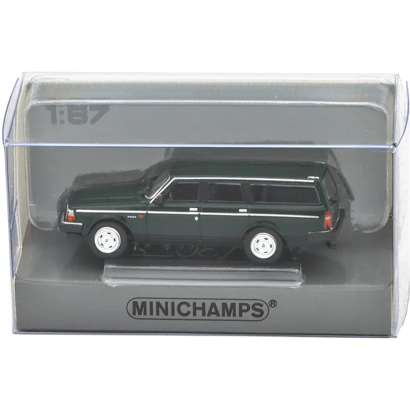 Volvo 240 GL - Kombi - 1986 - Mörkgrön - Minichamps - 1:87