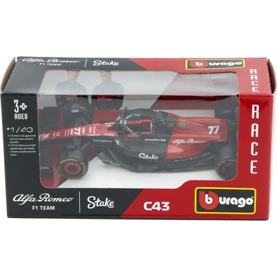 F1 - Alfa Romeo - C43 - #77 Valtteri Bottas - Bburago - 1:43