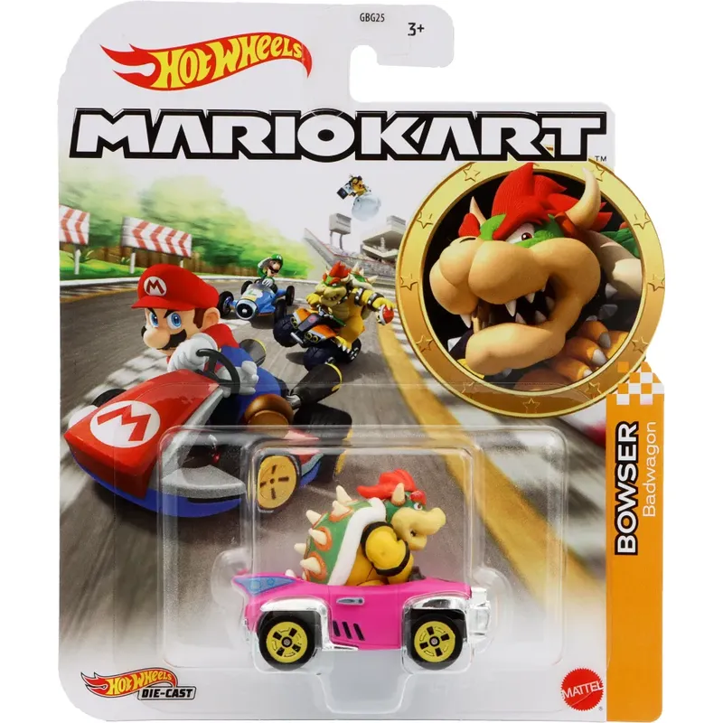 Bowser - Badwagon - Mario Kart - Hot Wheels