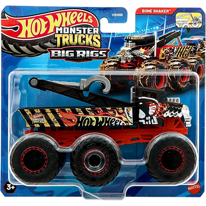Bone Shaker - Monster Trucks - Big Rigs - Hot Wheels
