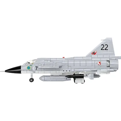 Saab AJ 37 Viggen - Klossbyggmodell - 5915 - COBI - 1:48