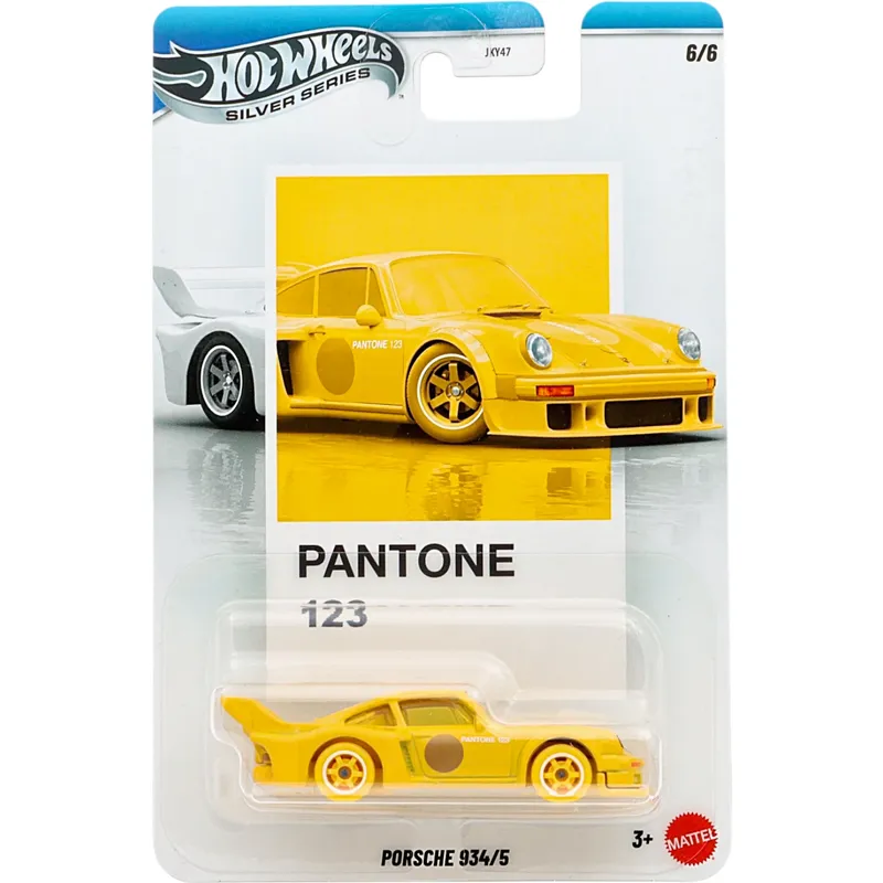 Porsche 934/5 - Pantone 123 - Silver Series - Hot Wheels