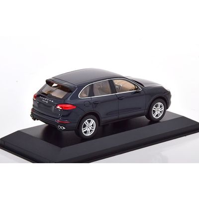 Porsche Cayenne S E2 - 2014 - Mörkblå - Minichamps - 1:43