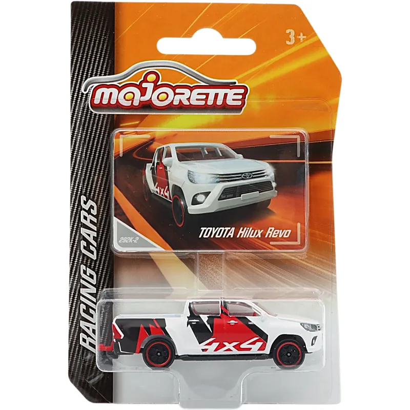 Toyota Hilux Revo - Racing Cars - Majorette - 8 cm