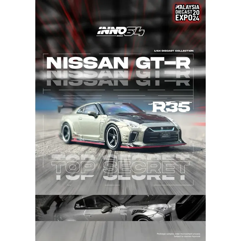 Nissan GT-R (R35) Malaysia Expo 2024 - Inno64 - 1:64