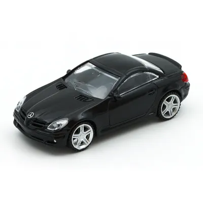 Mercedes-Benz SLK55 AMG - Svart - Rastar - 9 cm