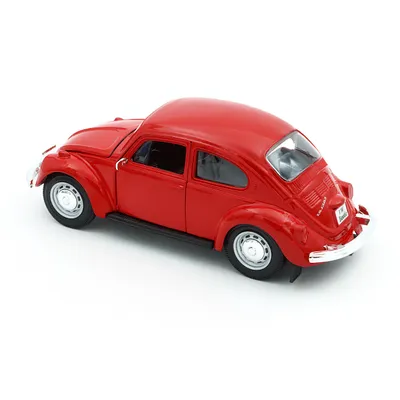 Volkswagen Beetle - Röd - Maisto - 1:24