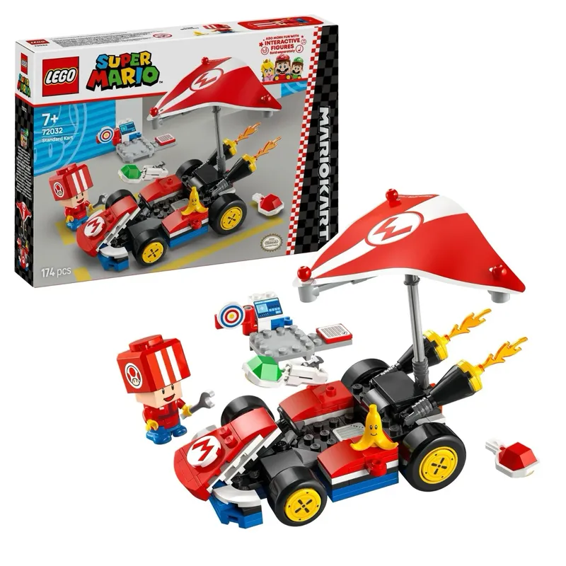 Standard Kart - Toad - Mario Kart - 72032 - LEGO