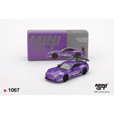 Toyota Supra (A80) - Top Secret GT-300 - Lila - 1067 - Mini GT