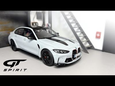BMW M3 CS M - 2024 - Grå metallak - GT Spirit - 1:18