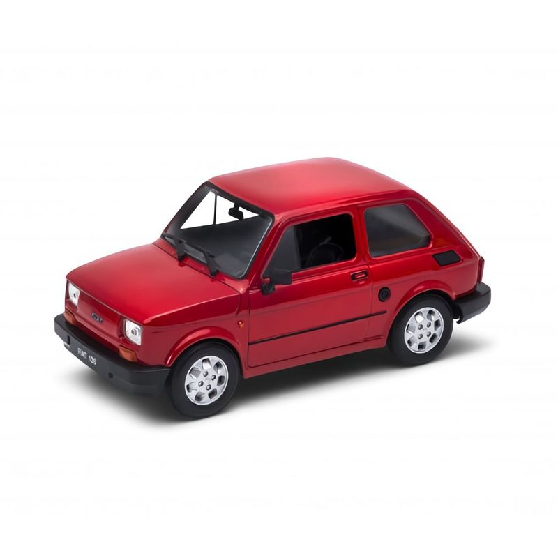 Fiat 126 - Röd - 1:21 - Welly
