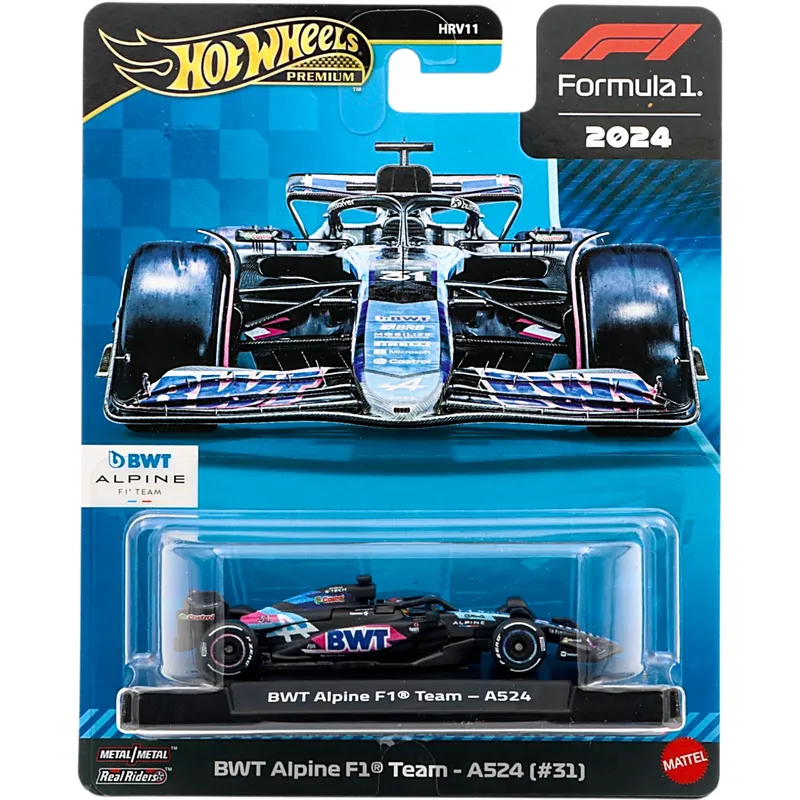 Alpine A524 - #31 Esteban Ocon - Hot Wheels Premium