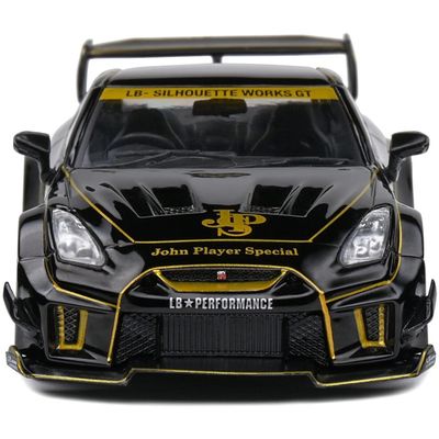 Nissan GT-R (R35) - Liberty Walk - Svart - Solido - 1:43