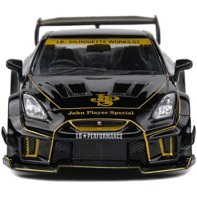 Nissan GT-R (R35) - Liberty Walk - Svart - Solido - 1:43