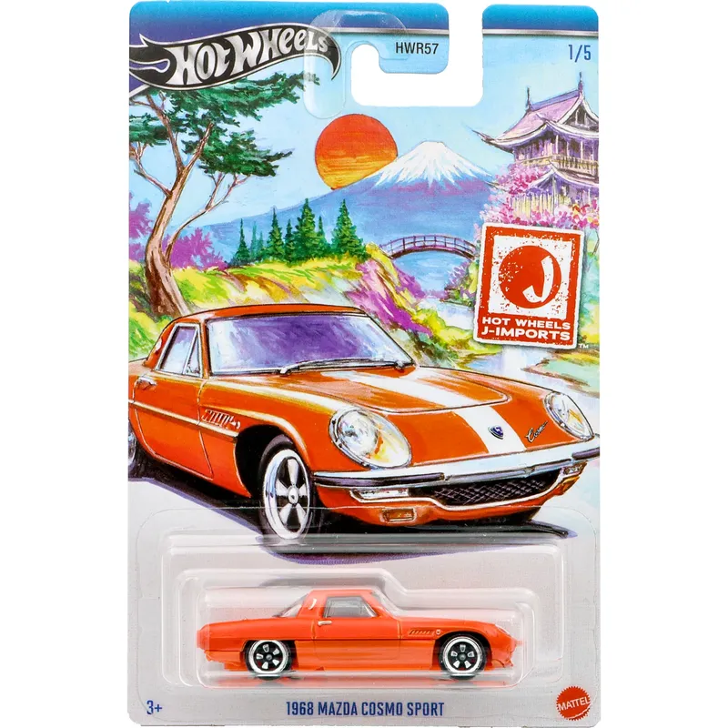 1968 Mazda Cosmo Sport - Orange - Hot Wheels