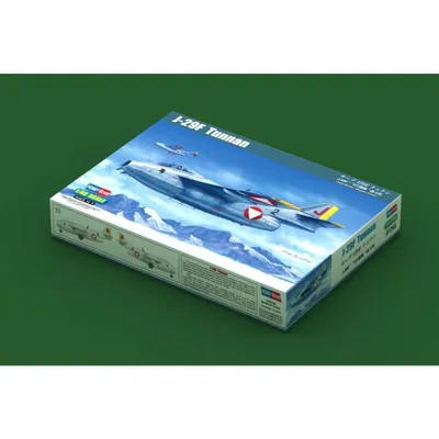 Saab J-29F Tunnan - Byggmodell - 81745 - Hobby Boss - 1:48