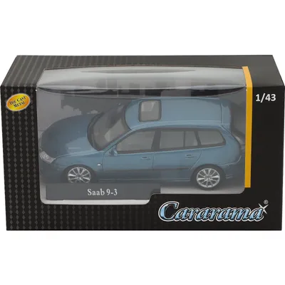 Saab 9-3 SportCombi - Blå - Cararama - 1:43