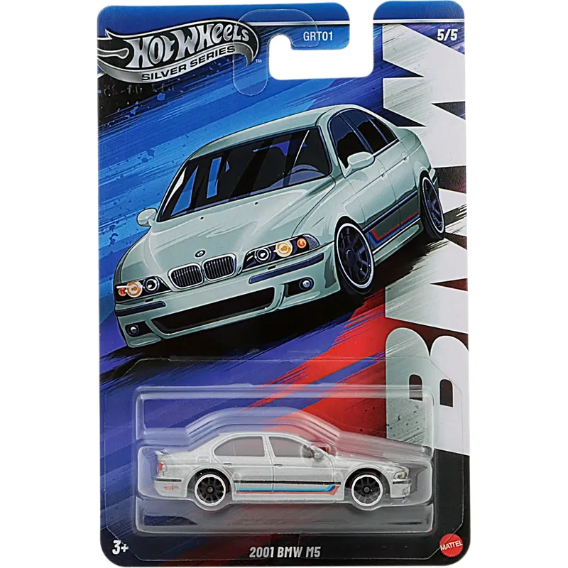 2001 BMW M5 - Silver - BMW Series - Hot Wheels