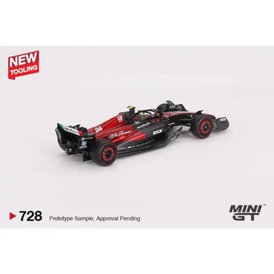 Alfa Romeo F1 Team KICK C43 - Zhou Guanyu - Mini GT - 1:64