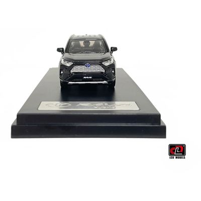 Toyota RAV4 Hybrid - Svart - LCD Models - 1:64