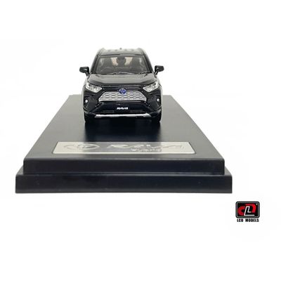 SPRICKA I BOX - Toyota RAV4 Hybrid - Svart - LCD Models - 1:64