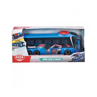MAN Lion's Coach Buss - Blå - Dickie Toys - 25 cm
