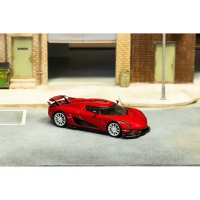 Koenigsegg Regera - Röd - GLOBAL64 - Tarmac Works - 1:64