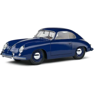 Porsche 356 Pre-A - 1953 - Blå - Solido - 1:18